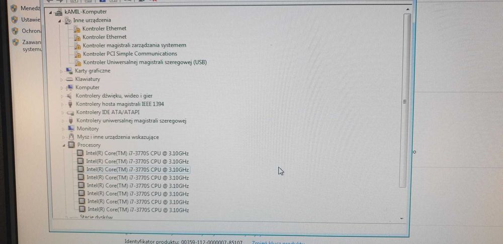 Komputer stacjonarny gemingowy