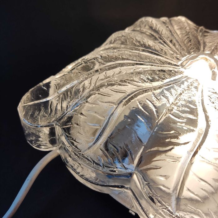 Zestaw dwóch plafonów - wzór kwiat - lata 70 , stan bdb