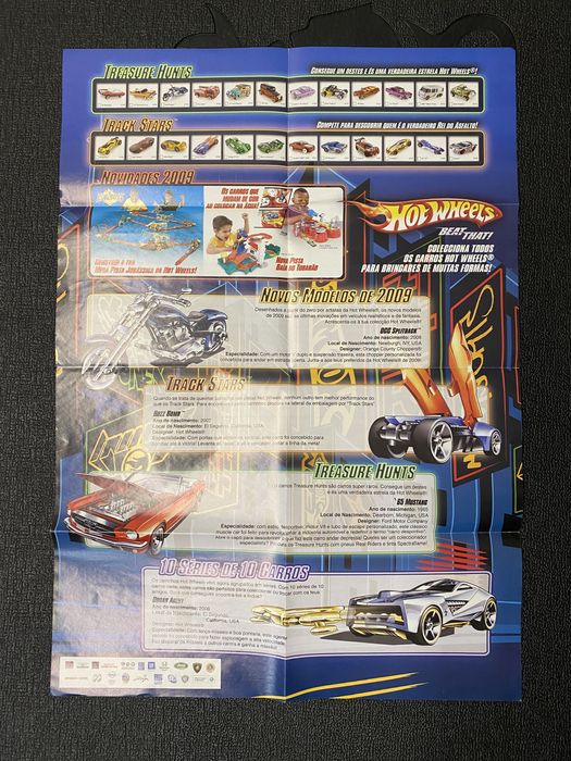Poster A2 Coleção Hot Wheels 2009