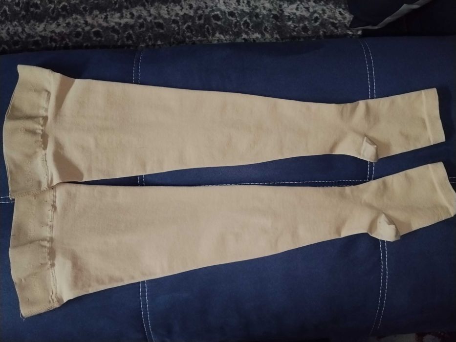 Чулки компрессионные SIGVARIS (Швейцария), размер S, компрессия 2, беж