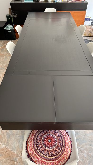 Conjunto móvel TV, aparador e mesa