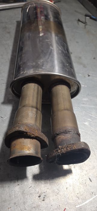 Tłumik środkowy powerflow kwasówka bmw