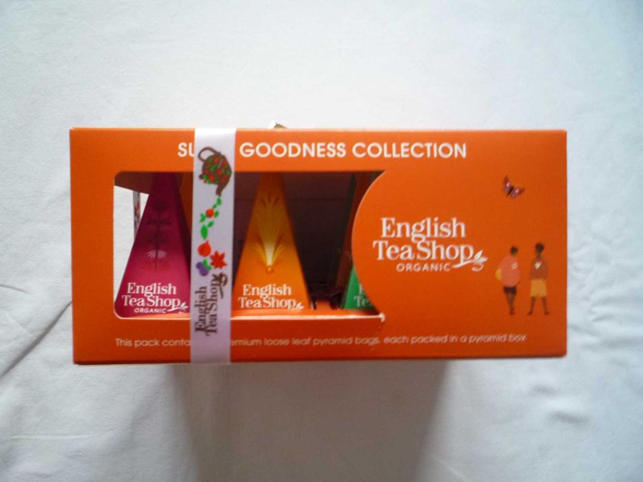 English Tea Shop Herbata Bio Super 12 piramidek