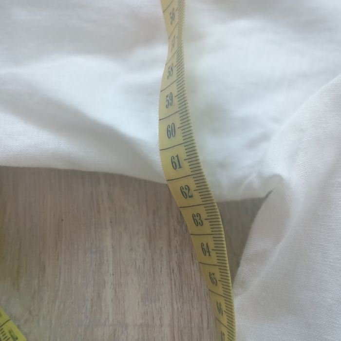 Bluzka narzutka ecru len wiskoza 44/46r. r