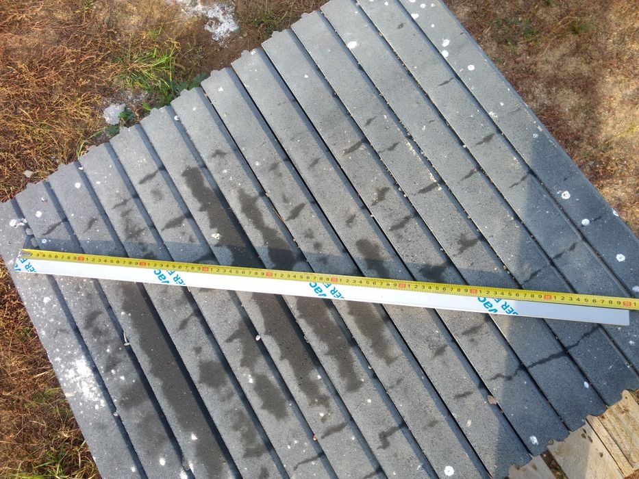 Listwa ścienna płytka dekor łazienka ls-steel poler black