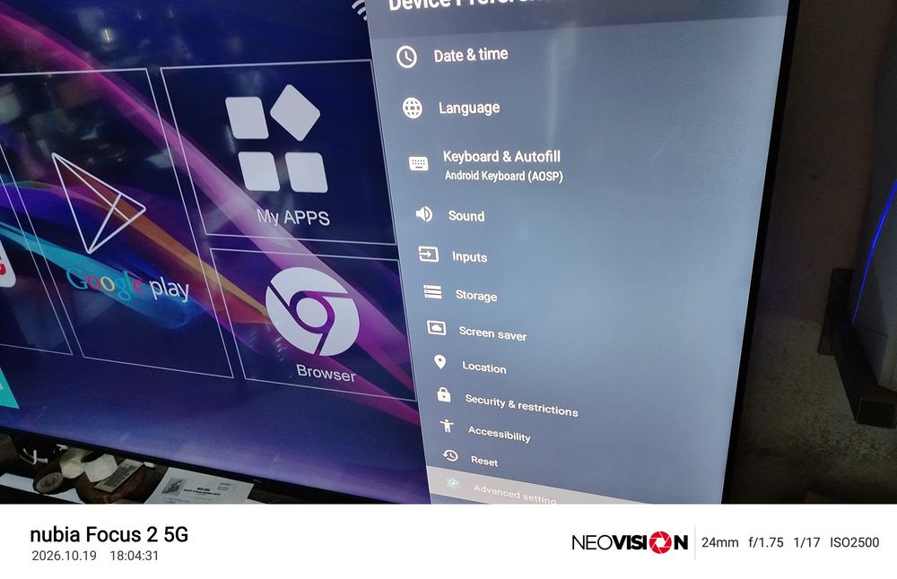 Box Android TV 4K H96 Max