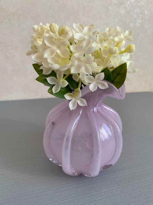 Скляні вази Adele.Колір Жовтий,Зелений,Лаванда,Рожевий.Вазы стекляные.