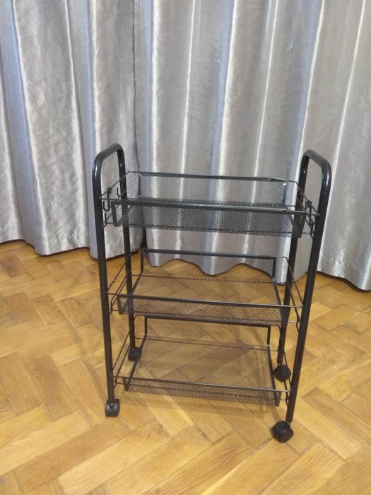 стелаж етажерка візок для салону кабінету кімнати, стеллаж этажерка