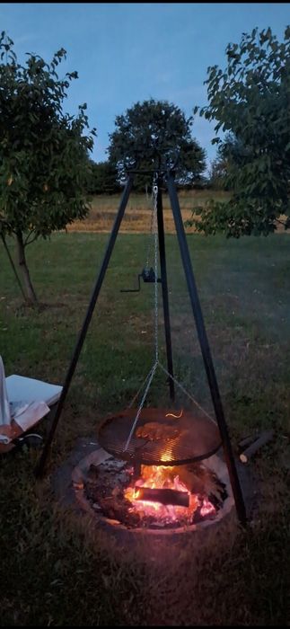 Grill ogrodowy z ruszto 70cm