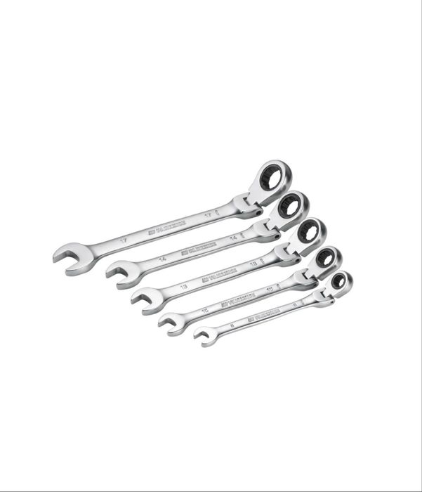 Набір ключів Parkside з тріскачкою (Німеччина) є з шарніром та без.