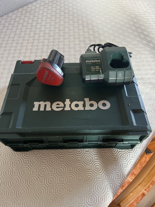 Acessórios Metabo PowerMaxx BS 12 - Em Ótimo Estado!