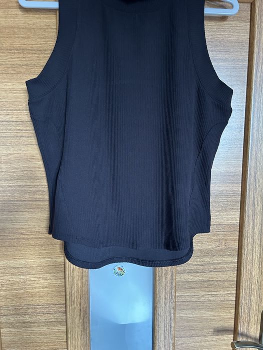 Czarny Top Bluzka Bluzeczka Rozmiar 42 XL
