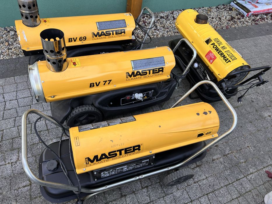 Osuszanie ,ogrzewanie bydynków -wynajem nagrzewnic ,wentylatorów