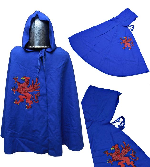 PŁASZCZ Rycerza Kostium uniwersalny przebranie strój dla dziecka