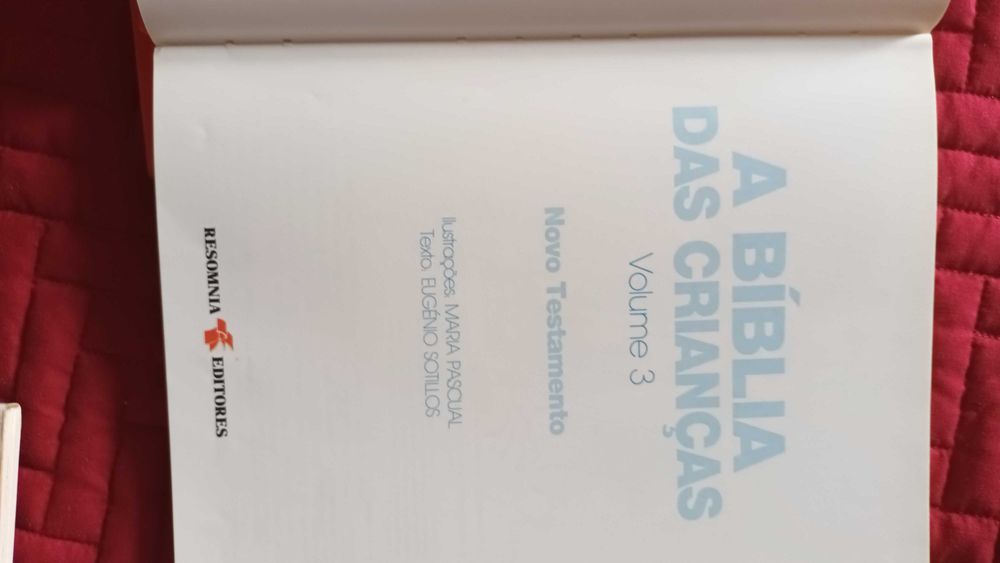 A Bíblia  das Crianças - 3 volumes