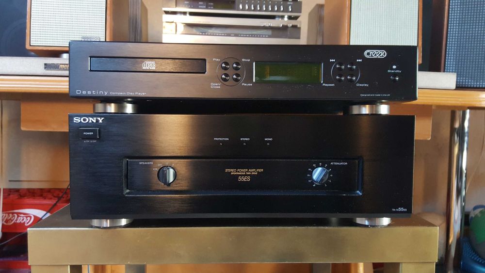 Wzmacniacz Sony TA 55 ES + GRATIS odtwarzacz cd creek destiny