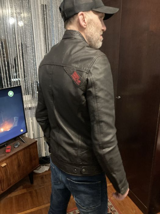 Кожаная куртка Superdry Style, размер S