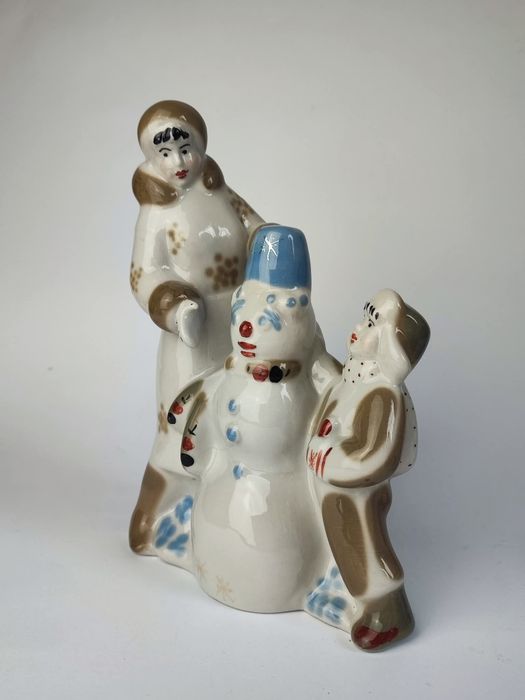 Figurka porcelanowa Połonne. ZSRR. Ukraina. Vintage.