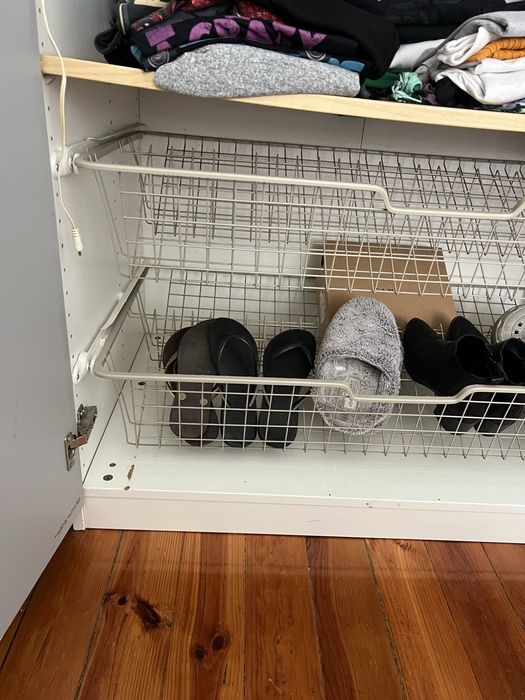 Roupeiro Pax Ikea c/ portas espelho