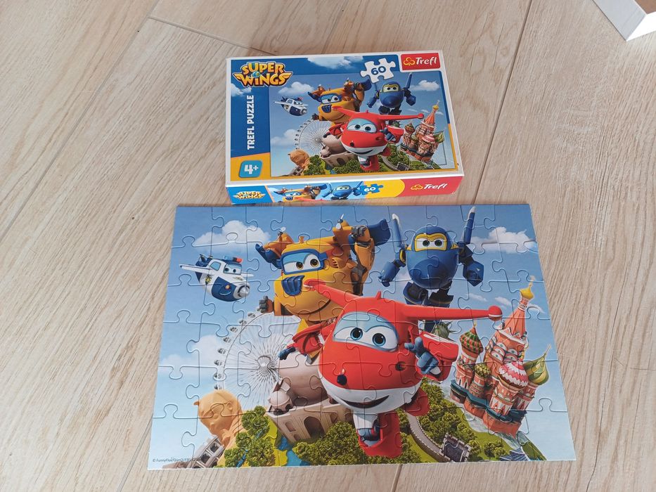 Puzzle super wings 4+ 60 sztuk