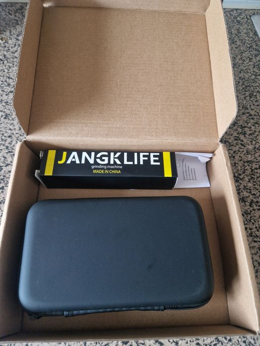 Kit Completo Mini Ferramenta Rotativa Sem Fio JANGKLIFE - Gravar/Polir