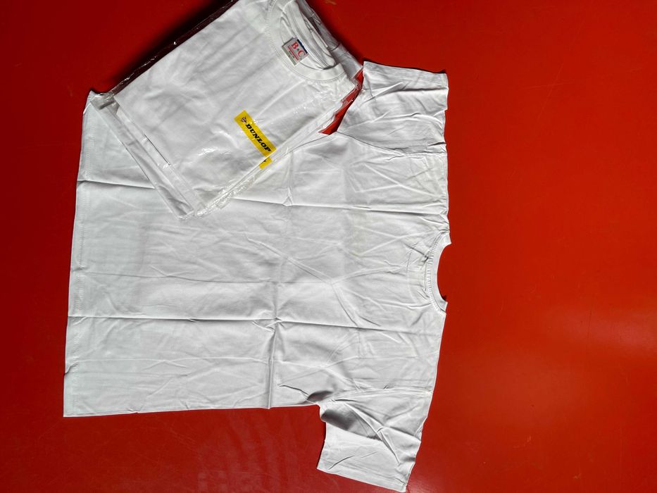 T-shirt Dunlop algodão branco
