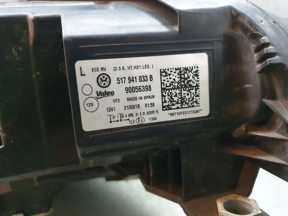 Ótica / farol esquerda VOLKSWAGEN Golf Sportsvan (AM1)