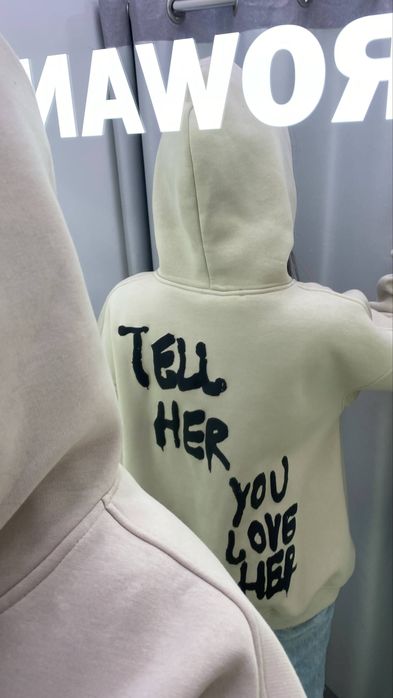 худи свитшот на флисе с утеплением