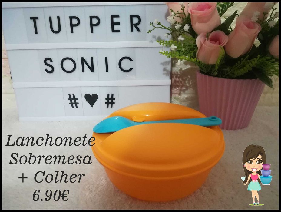 Lanchonete sobremesa + Colher