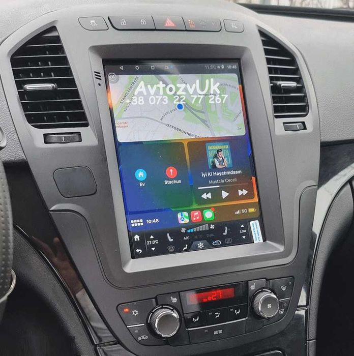 Магнітола INSIGNIA Opel Інсігнія Опель Buick REGAL Carplay Android 16