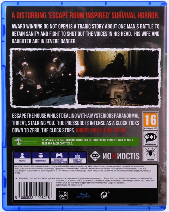 Do Not Open PS4.