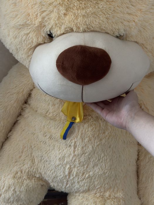 Великий плюшевий ведмідь 130 см | мʼяка іграшка | великий ведмедик