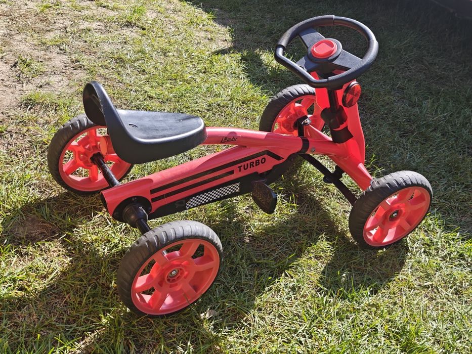 Laubr sport gokart na pedały, czterokołowiec