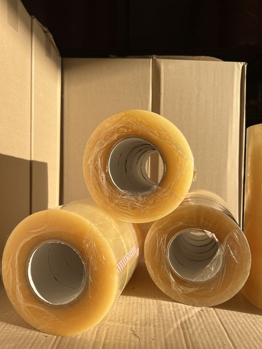 Скотч, стрічка самоклейка, скотч пакувальний 300м 500м