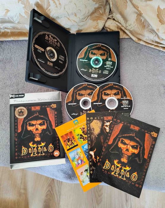 Diablo 2 + Lord of Destruction PC PL | Platynowa Kolekcja KOMPLET 4xCD