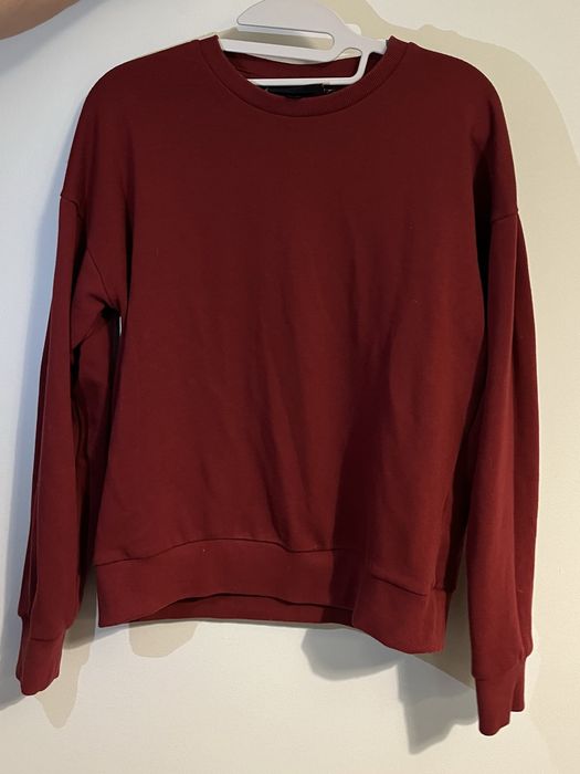 Ruda bluza bez kaptura