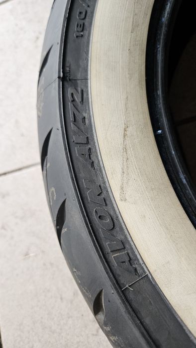 Pneu Cobra 180/70 16 Harley white wall
