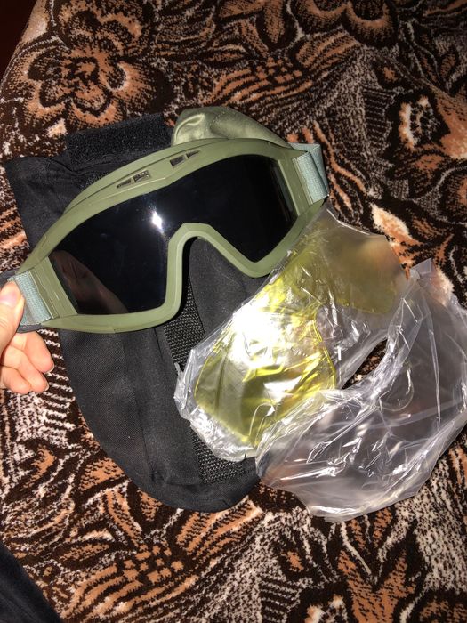 Тактические защитные очки сменные линзы в комплекте