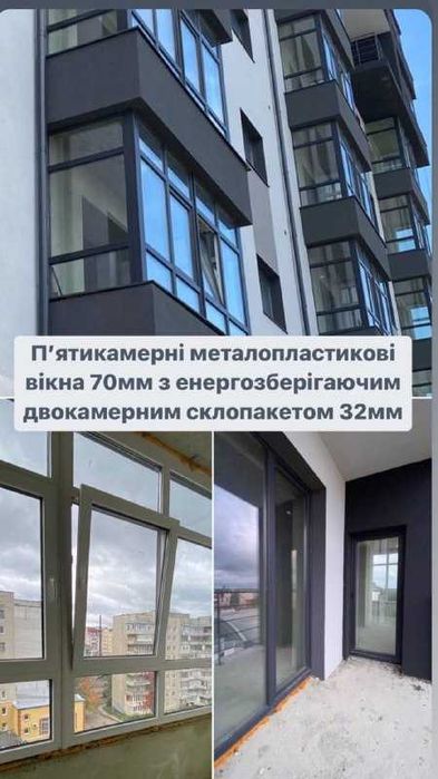 Квартири з терасою| 2-х кімнатна - 800$м². Знижка 5% для ЗСУ!