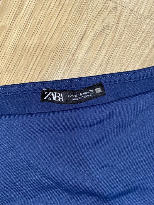 Боді ZARA, синього кольру, вкорочений рукав