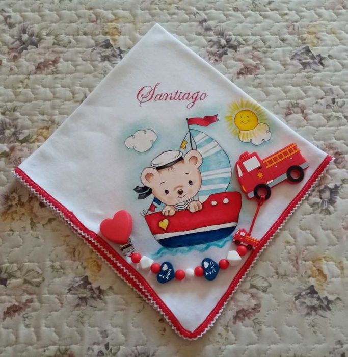 Kits de bebé personalizados à mão