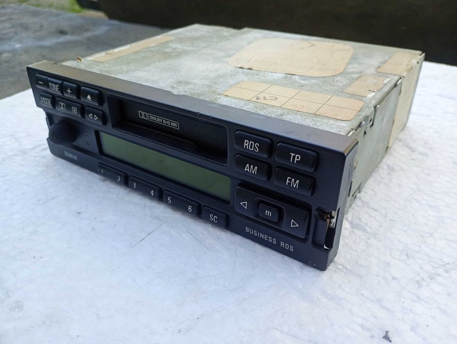 Radio na kasety kaseciak BMW Business RDS ORI BMW E36 Z3 E34 E32 E31 E30 E24 itd.