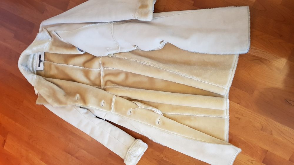 Casaco creme feminino