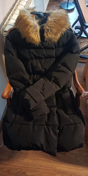 Kurtka zimowa damska czarna 38