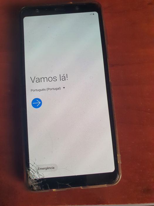 2 telemóveis Samsung a funcionar parcialmente