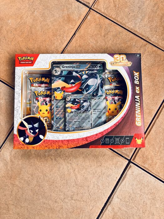 Pokémon TCG Greninja EX Box 30th Anniversary (sealed) możliwy odbiór Wwa