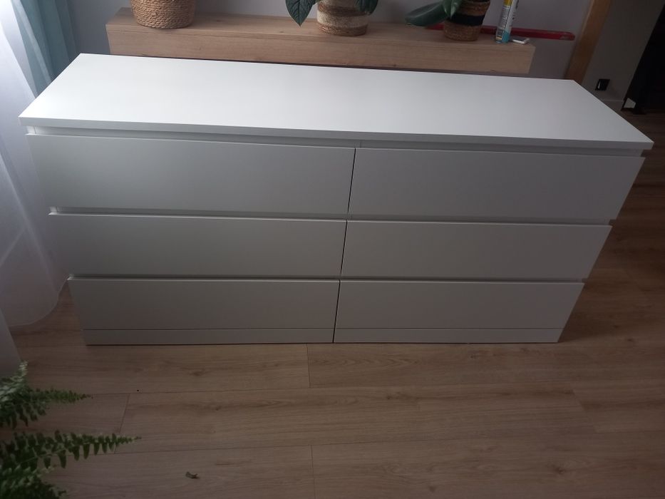 Meble Malm komoda duża  i dwie małe
