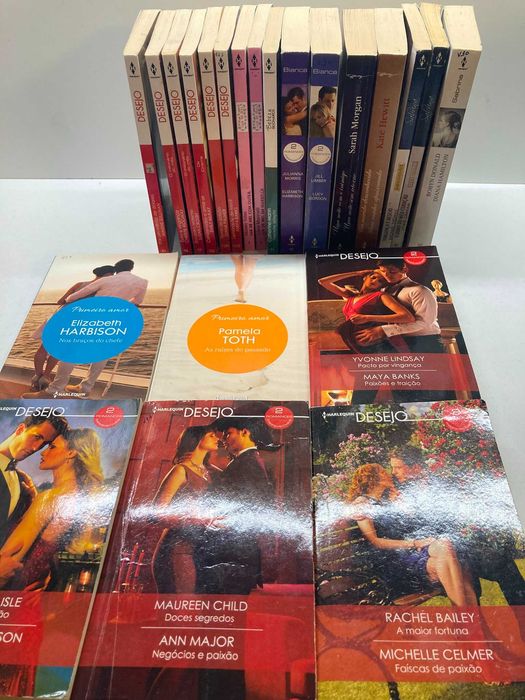 22 Livros Editora Harlequin, Tiffany, Sabrina e outros