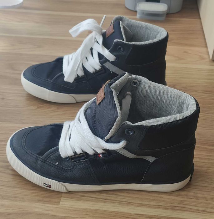 Wysokie trampki dziecięce Tommy Hilfiger rozmiar 32