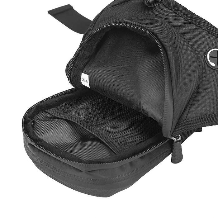 Bolsa Rígida de Perna e Cintura Impermeável para Moto - Design Durável